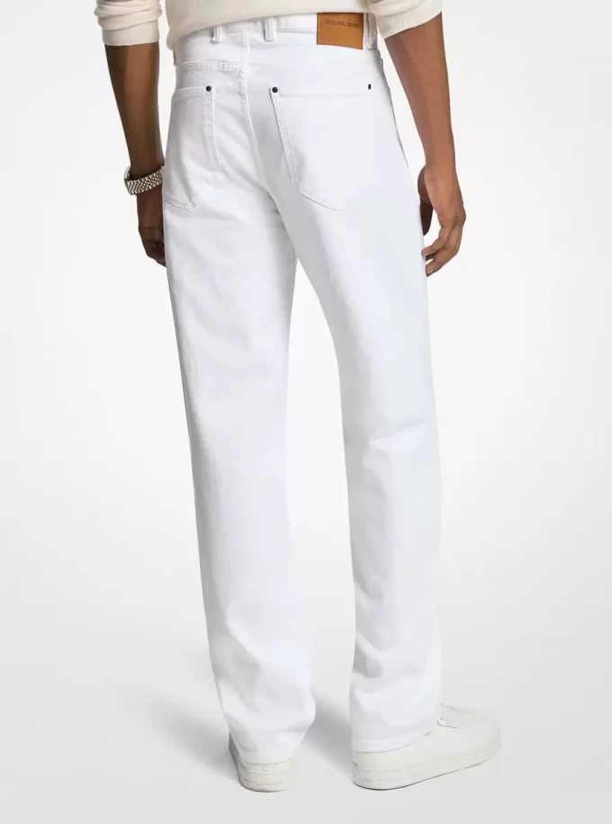 Finn Straight-Leg Stretch Denim Jeans