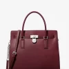 Hamilton Moderne Large Leather Satchel