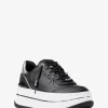 Hayes Embellished Leather Platform Sneaker