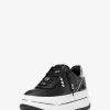 Hayes Embellished Leather Platform Sneaker