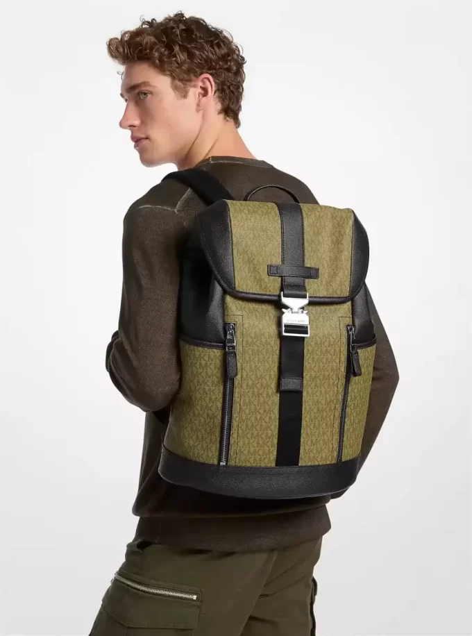 Hudson Signature Logo Aviator Backpack