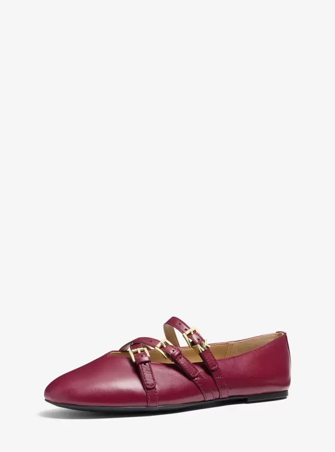 Indy Flex Leather Ballet Flat