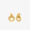 Interlocking Hoop Earrings