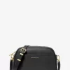 Jet Set Small Leather Camera Crossbody Bag