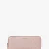 Jet Set Travel Large Signature Logo Continental Wristlet