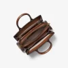 Laila Small Burnished Leather Satchel