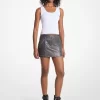 Leather Mini Skirt