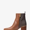 Lex Leather and Signature Logo Boot