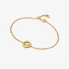 Logo Charm Slider Bracelet