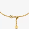 Logo Charm Slider Bracelet