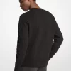 Logo Jacquard Cotton Sweater