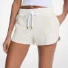 Logo Print Cotton Blend Shorts