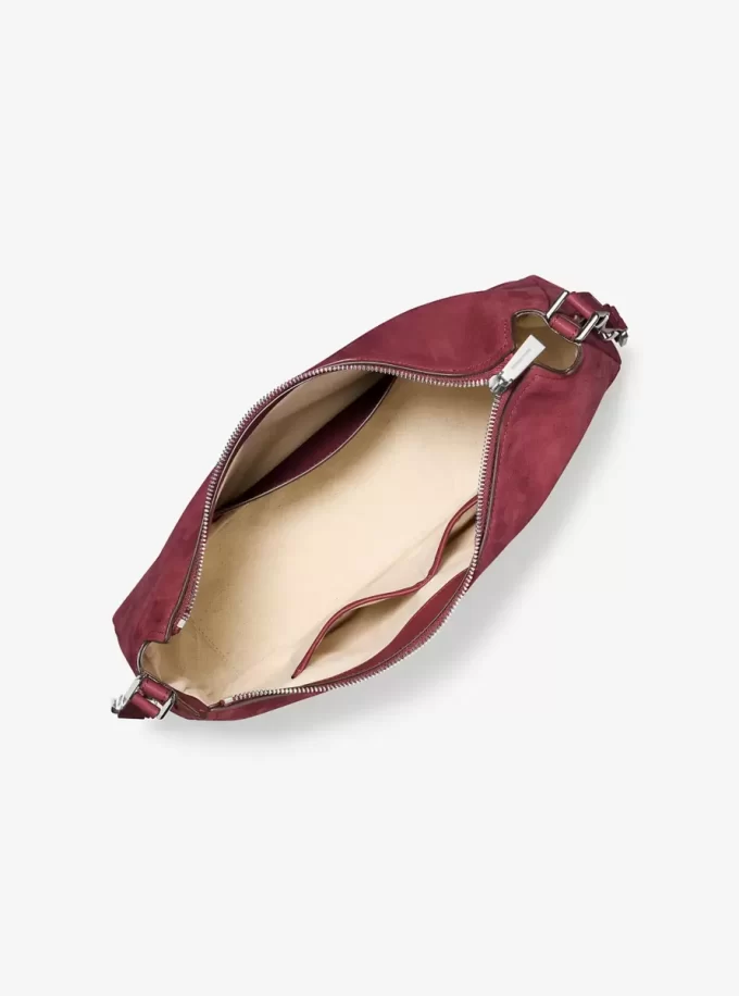 Nolita Medium Nubuck Shoulder Bag