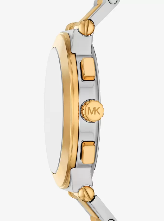Oversized Billie Two-Tone Watch