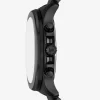 Oversized Sage Black-Tone Watch