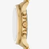 Oversized Sage Gold-Tone Watch Oversized Sage Gold-Tone Watch
