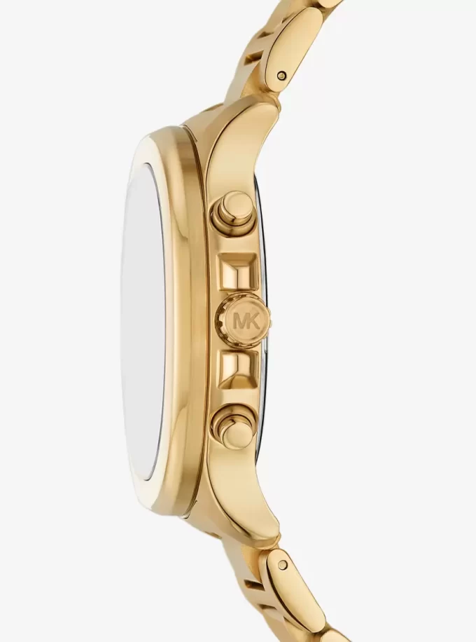 Oversized Sage Gold-Tone Watch Oversized Sage Gold-Tone Watch