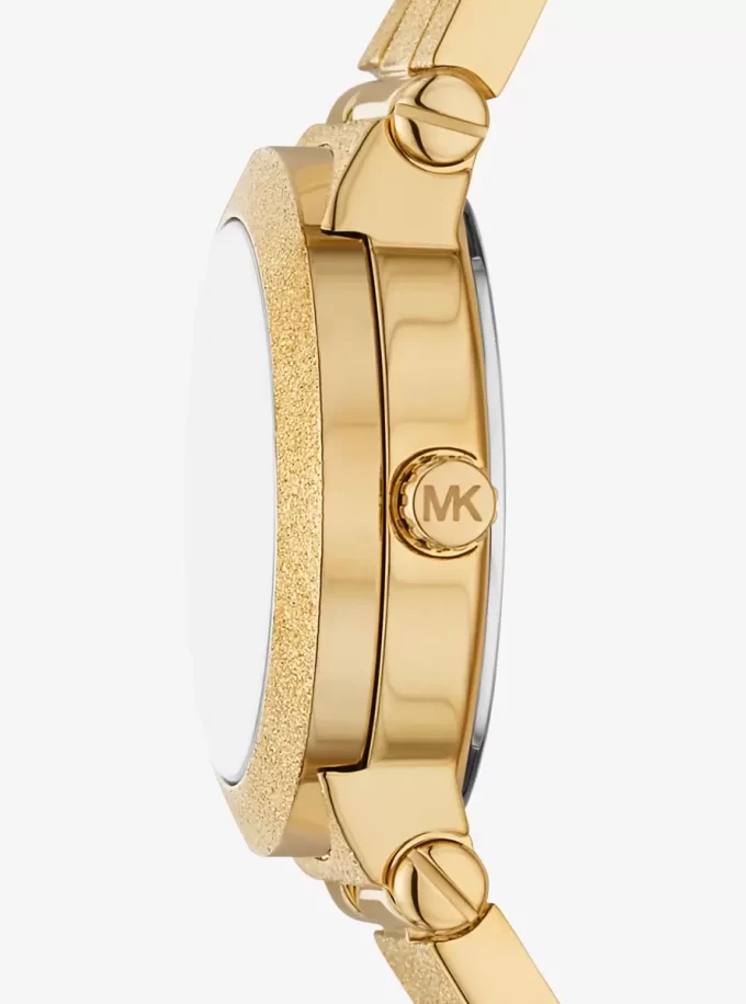 Petite Billie Frosted Gold-Tone Watch