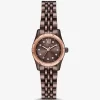 Petite Lexington Pavé Espresso-Tone Watch Petite Lexington Pavé Espresso-Tone Watch