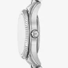 Petite Lexington Pavé Silver-Tone Watch