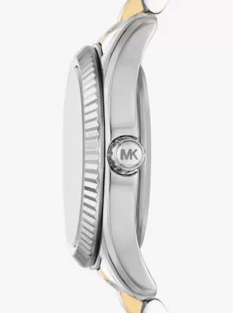 Petite Lexington Pavé Two-Tone Watch