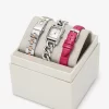 Petite Monroe Two-Tone and Crocodile-Embossed Leather Watch Strap Set Petite Monroe Two-Tone and Crocodile-Embossed Leather Watch Strap Set