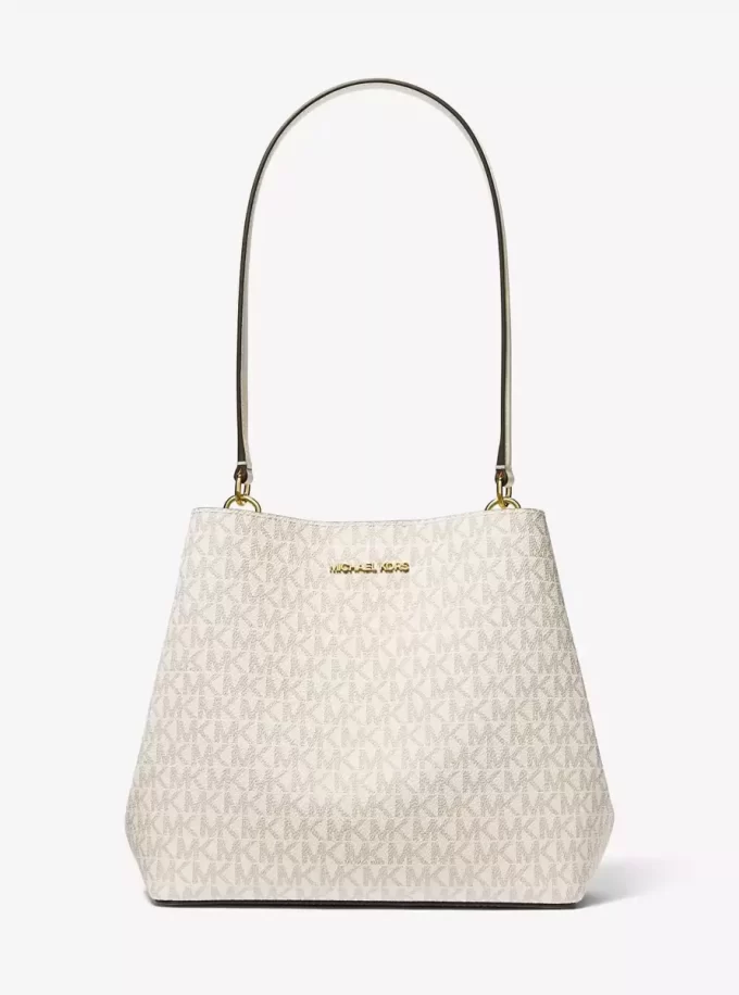 Pratt Medium Signature Logo Shoulder Bag Pratt Medium Signature Logo Shoulder Bag