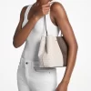 Pratt Medium Two-Tone Signature Logo Shoulder Bag Pratt Medium Two-Tone Signature Logo Shoulder Bag