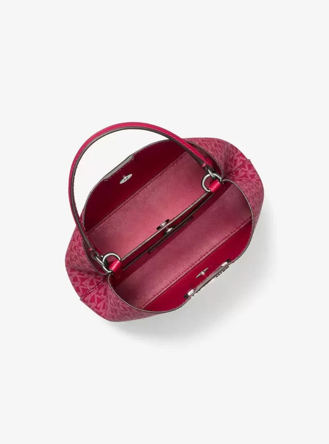 Pratt Small Signature Logo Convertible Shoulder Bag Pratt Small Signature Logo Convertible Shoulder Bag