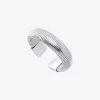 Precious Metal-Plated Brass Cuff Precious Metal-Plated Brass Cuff