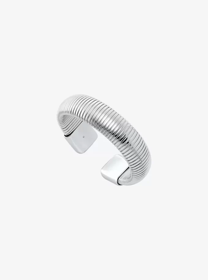 Precious Metal-Plated Brass Cuff Precious Metal-Plated Brass Cuff