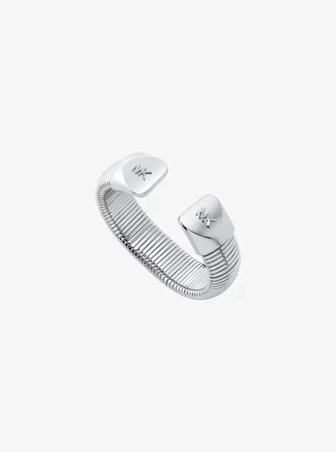 Precious Metal-Plated Brass Cuff Precious Metal-Plated Brass Cuff