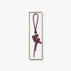 Puffy Logo Leather Bag Charm