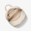 Rhea Medium Color-Block Signature Logo Backpack Rhea Medium Color-Block Signature Logo Backpack