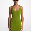 Ribbed Stretch Viscose Tank Dress Ribbed Stretch Viscose Tank Dress