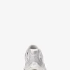 Riley Metallic Leather Trainer
