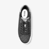 Romey Metallic Two-Tone Signature Logo Platform Sneaker