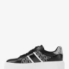 Romey Signature Logo Stripe Platform Sneaker