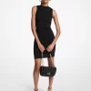Ruched Stretch Matte Jersey Mini Dress Ruched Stretch Matte Jersey Mini Dress