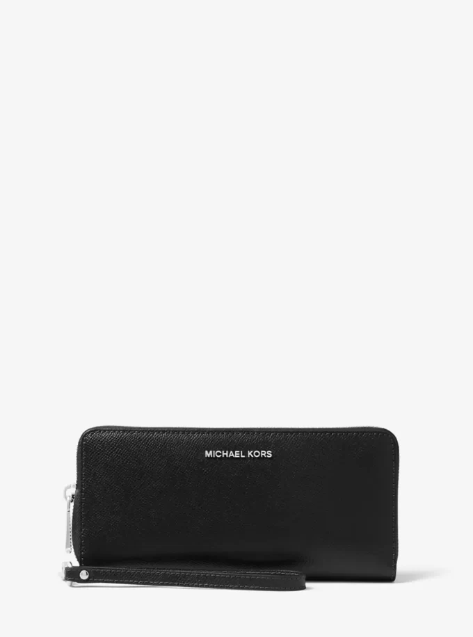 Saffiano Leather Continental Wallet Saffiano Leather Continental Wallet