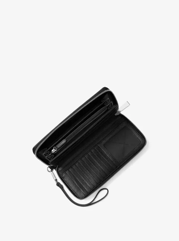 Saffiano Leather Continental Wallet Saffiano Leather Continental Wallet