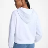 Sequined Graphic Cotton Blend Hoodie Sequined Graphic Cotton Blend Hoodie