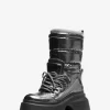 Shiloh Metallic Mixed-Media Boot