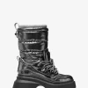 Shiloh Metallic Mixed-Media Boot