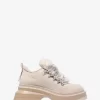 Shiloh Nubuck and Faux Fur Platform Boot