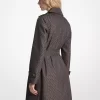 Signature Logo Cotton Blend Belted Trench Coat Signature Logo Cotton Blend Belted Trench Coat