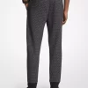 Signature Logo Print Cotton Blend Joggers