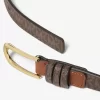 Signature Logo Skinny Belt