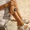 Slim Runway Gold-Tone Stainless Steel Watch