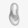 Splash Metallic Platform Sandal